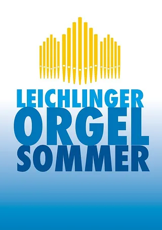 Logo "LEICHLINGER ORGELSOMMER" in blauer Schrift.